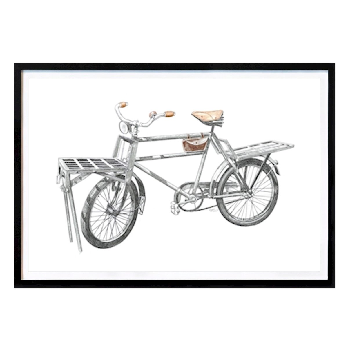 Hobby Poster: Cargo bike by Anders Wilhelmsson