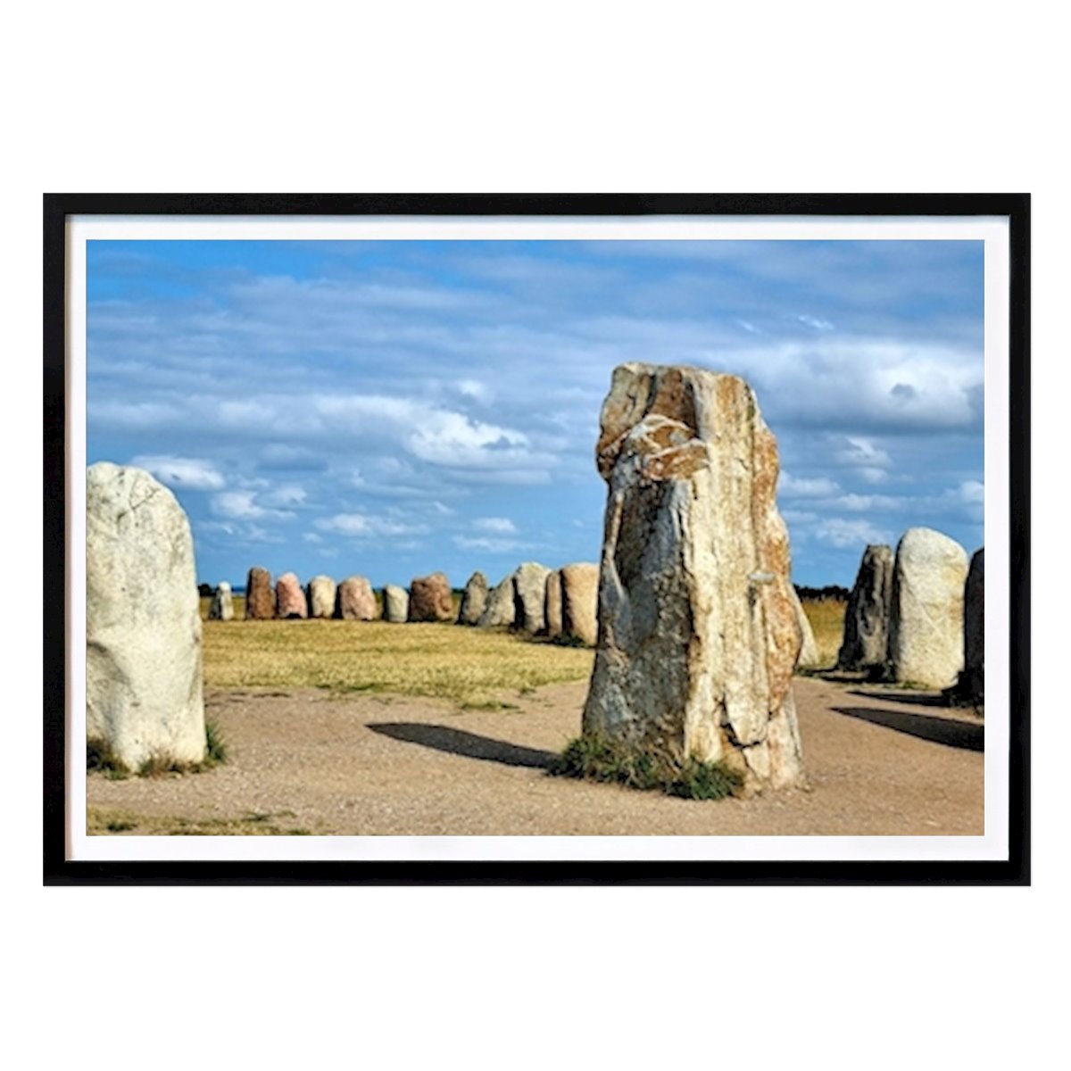 Places & Cities Poster: Stones of Ale by Anneli Magnusson