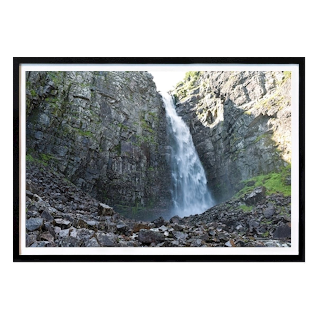Natur Poster: Njupeskärfallet von Kerim Kaltak