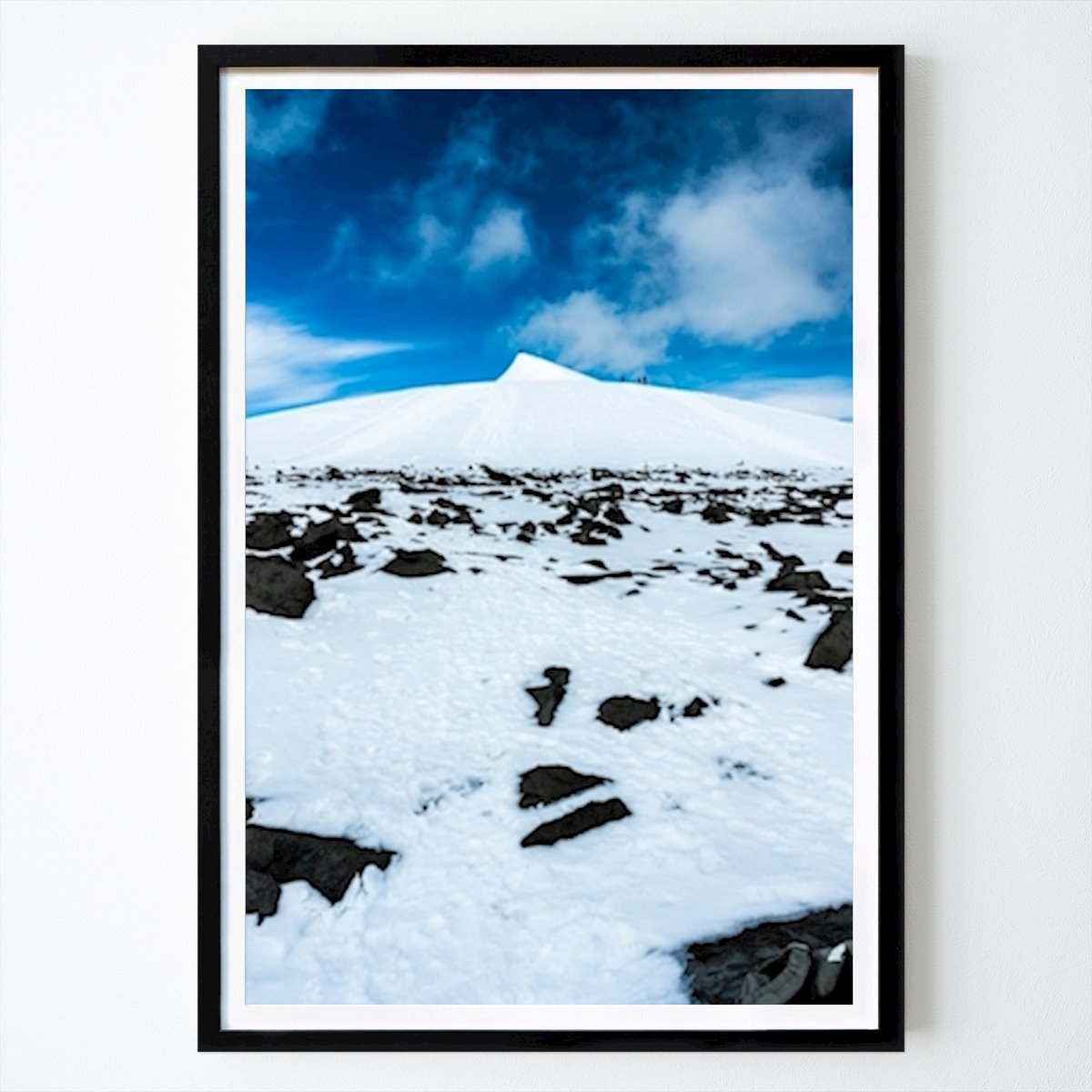 Hobby Poster: Kebnekaises topp, snö och även av Nikolas Bacetic