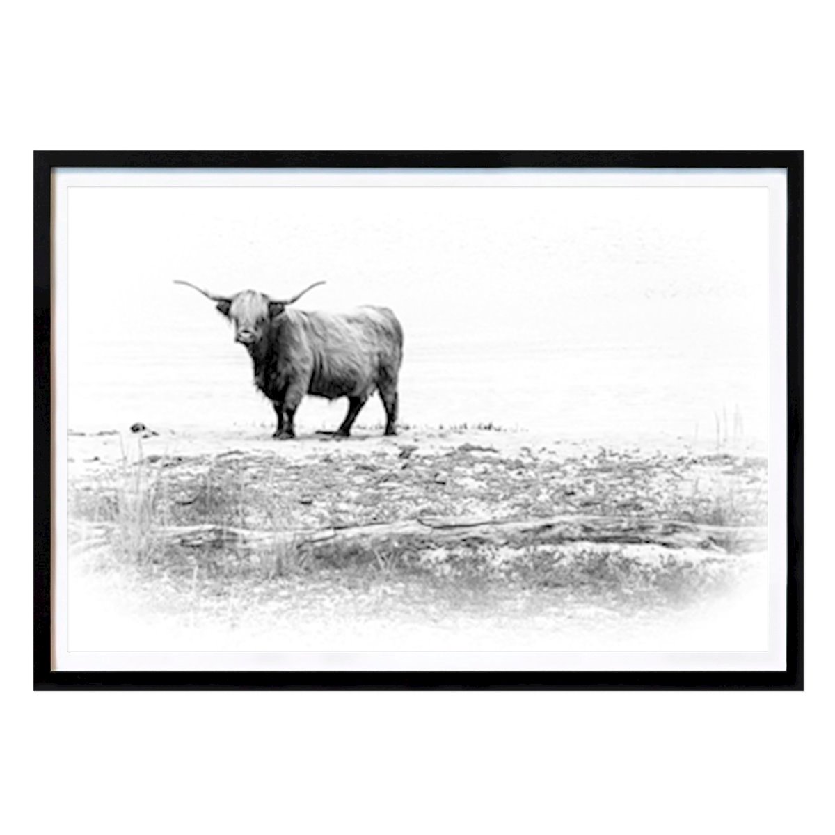 Places & Cities Poster: Cow Boy by Emma Nilsson