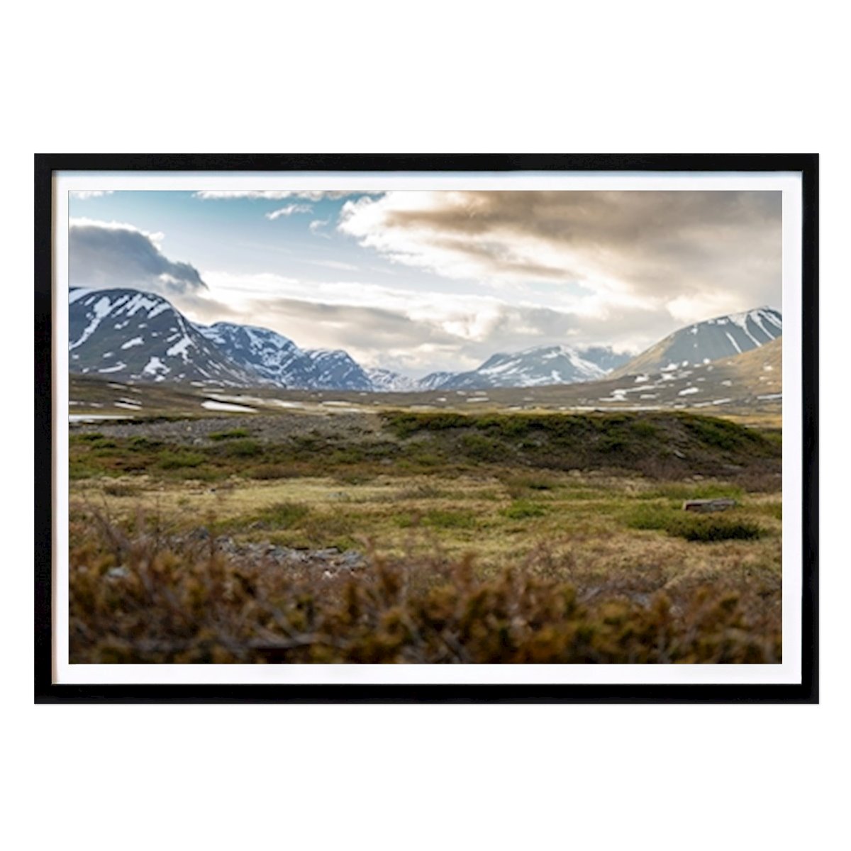 Freizeit Poster: FJäll Landschaft von Nikolas Bacetic