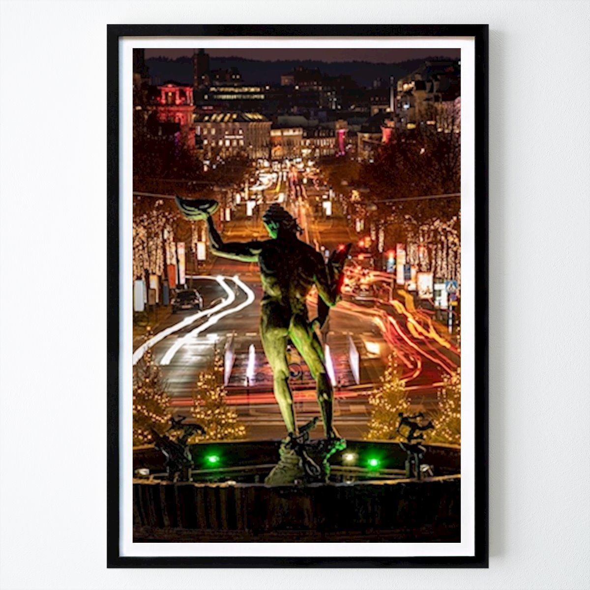 Göteborg Poster: Poseidon i Göteborg av Daniel Ek