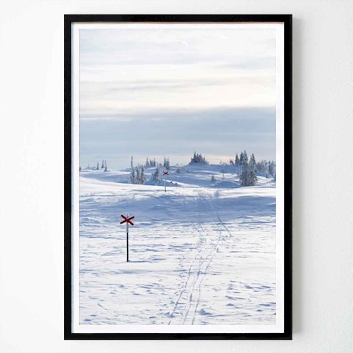 Sport invernali Poster: Ledkryss di Josefine Karlsson