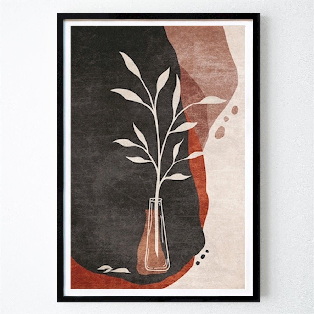 Blumen & Pflanzen Poster: Flower in vase 02 von Emel Tunaboylu by The Artcircle