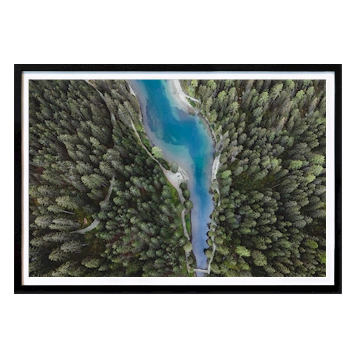 Springe und berühre den Himmel Poster von Federico De Angelis – Natur Wandbild – Printler