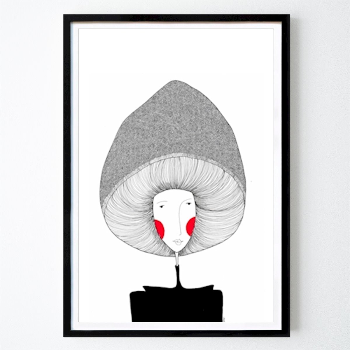 Ilustración Póster: Dama Champiñón de Bianca Peters by The Artcircle