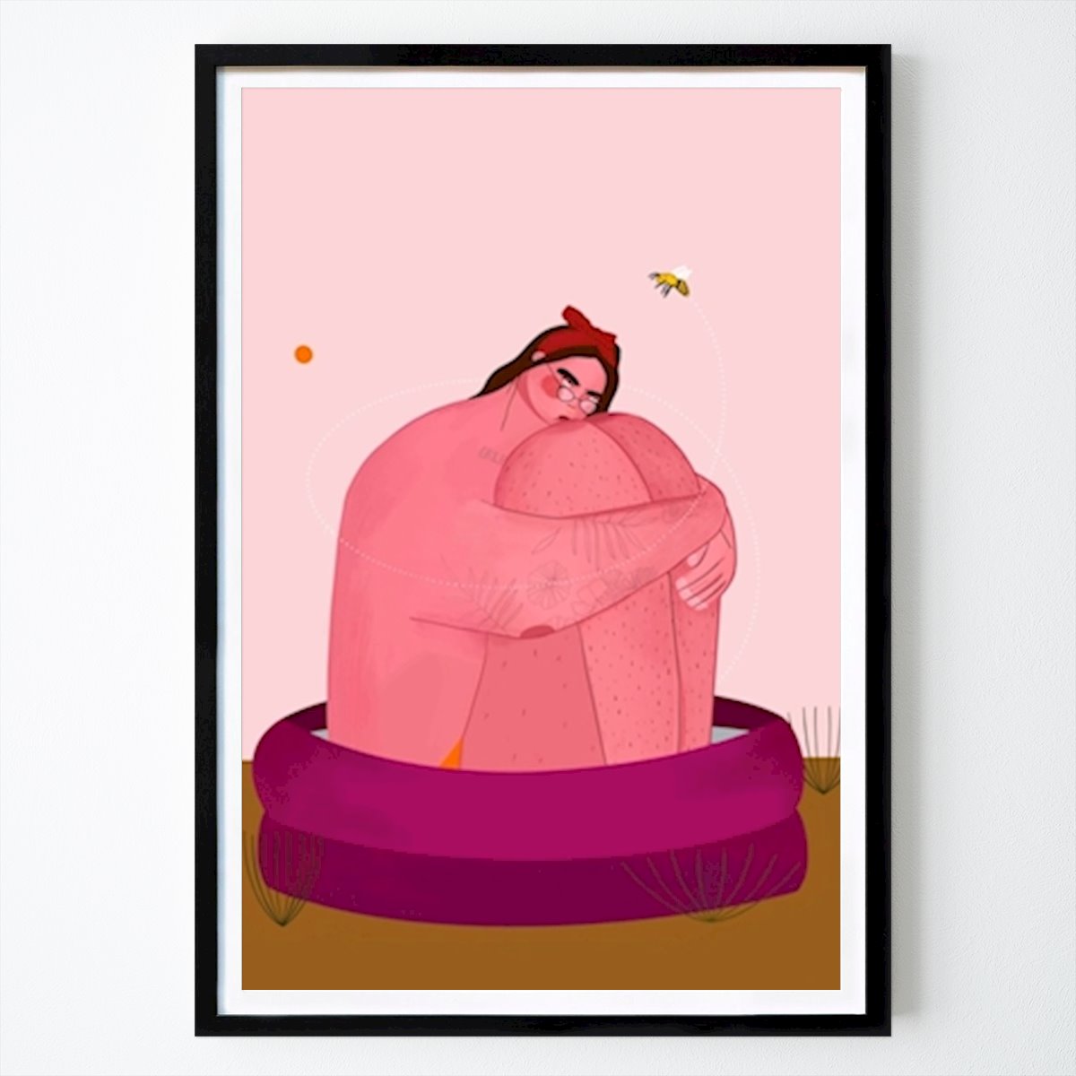 Kitchen Poster: Summer Heat by Oh.Ofi by The Artcircle