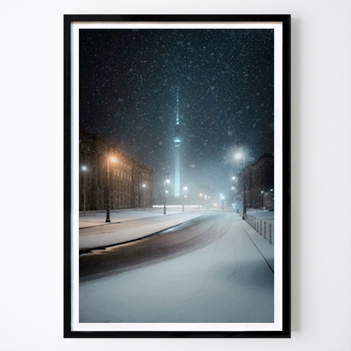 Berlin Poster: Ghost Tower by Laurens Bison