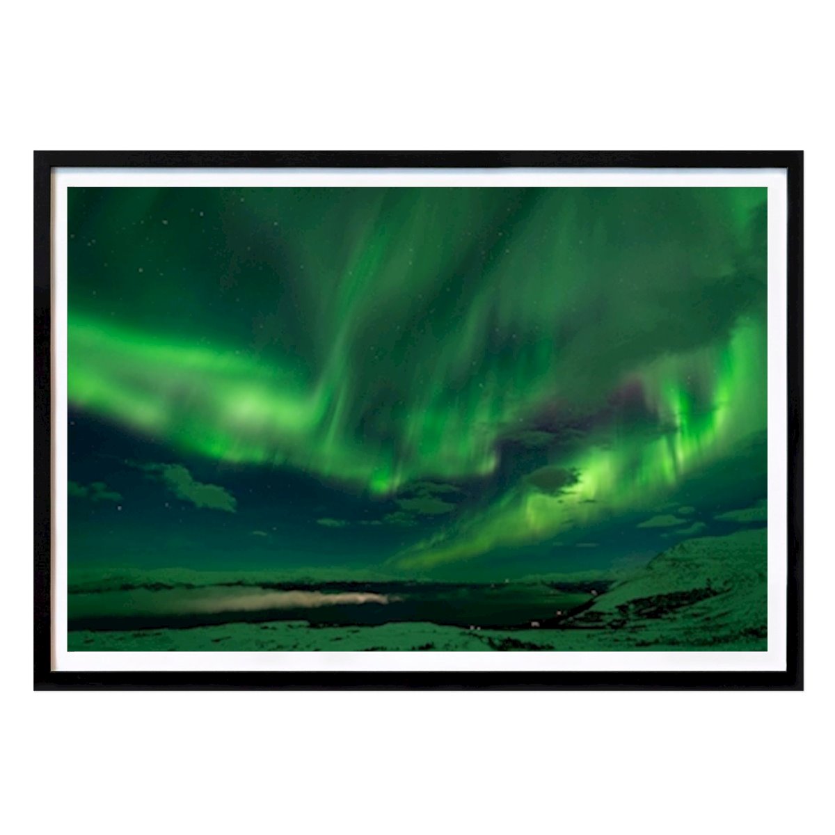 Nature Poster: Torneträsk by Mario Röhlich