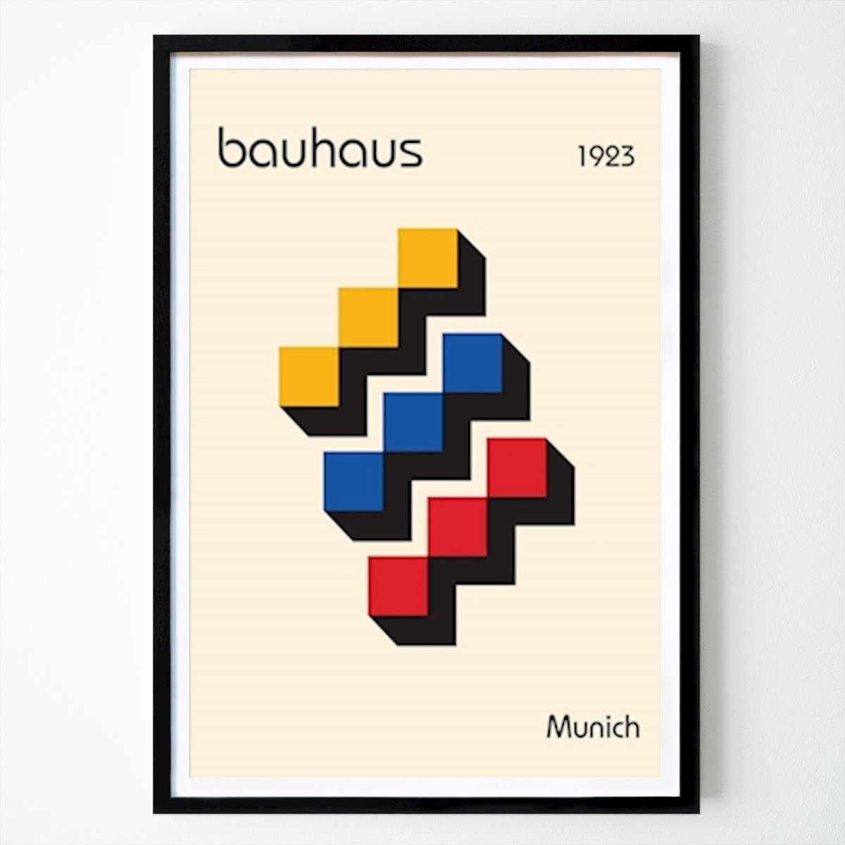 Baviera Poster: Bauhaus Poster di William Gustafsson
