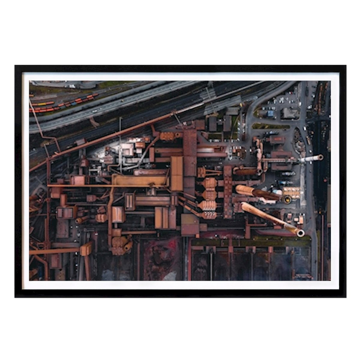 People & Portrait Poster: Steelworks by Tobias Ritz
