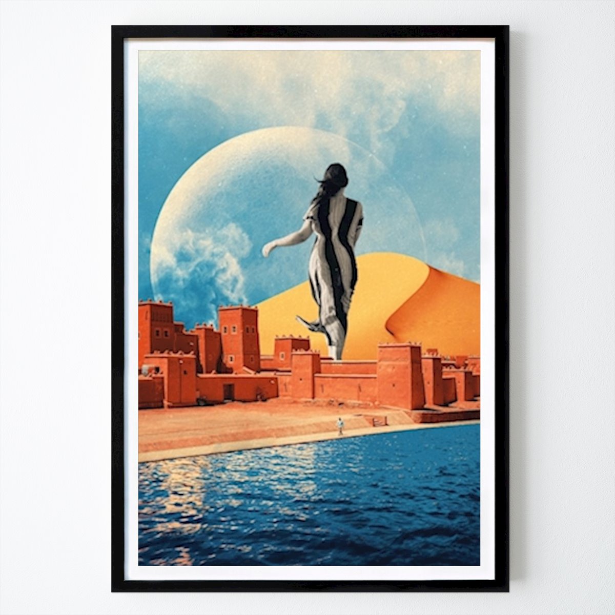 Naturaleza Póster: Marruecos collage de ELEAXART Digital Art