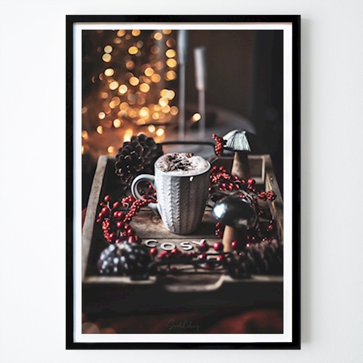 Cuisines Affiche: Weihnachtskaffee par Sarah Lührig