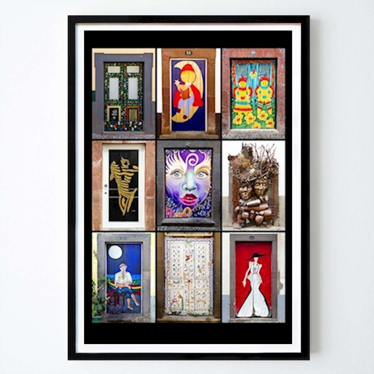 Lifestyle Poster: Dörrar_1 Holz von Peter Reichel