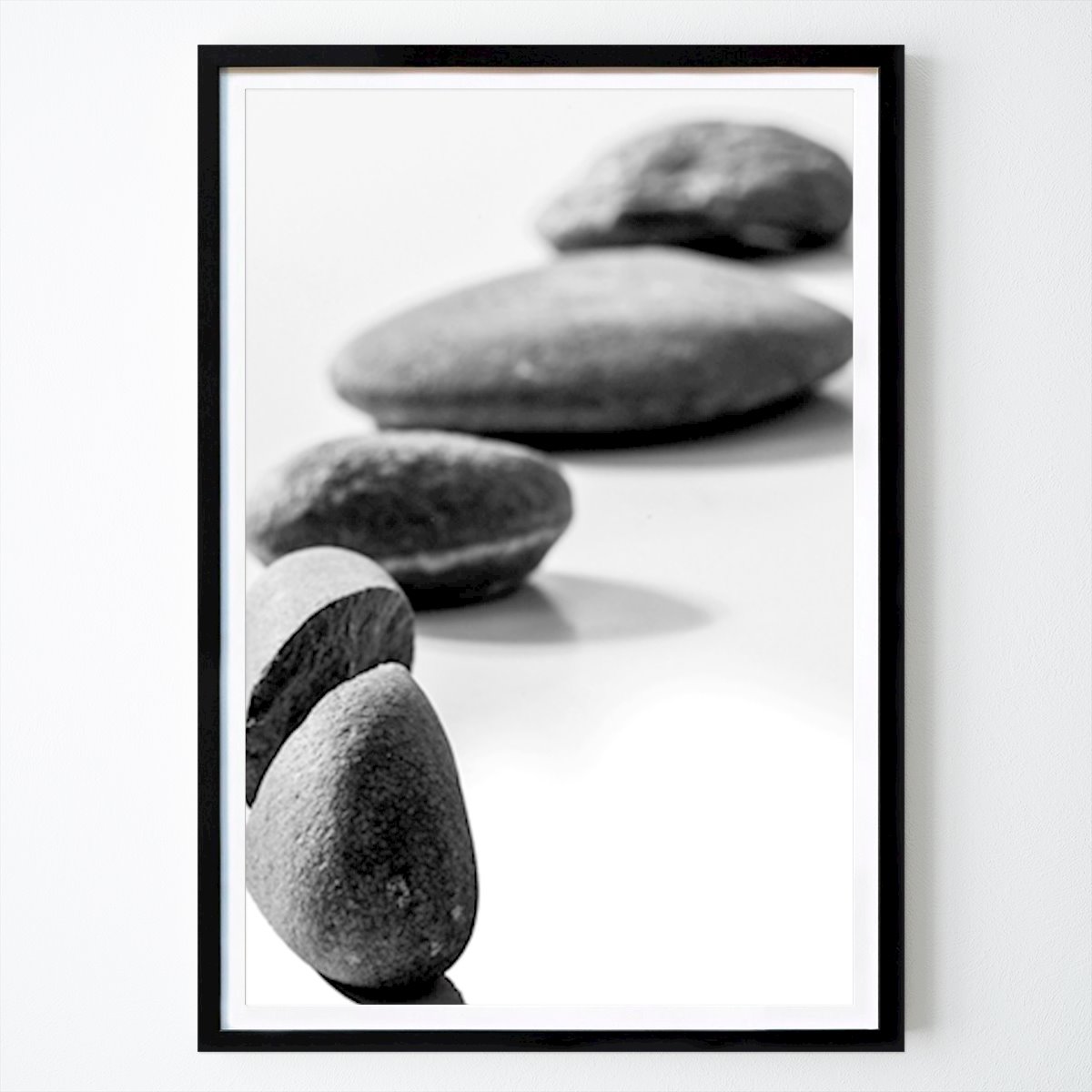 Abstract Poster: Stones by André Duncan Storhaug