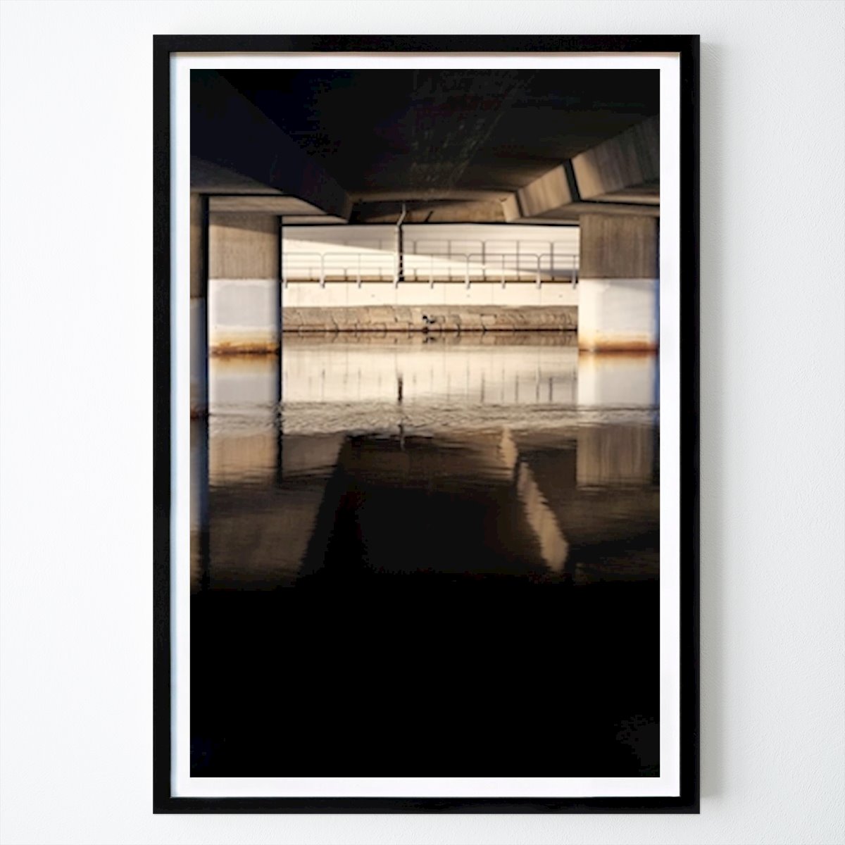 Architecture & Design Poster: Under The Bridge by Maud Einarsson