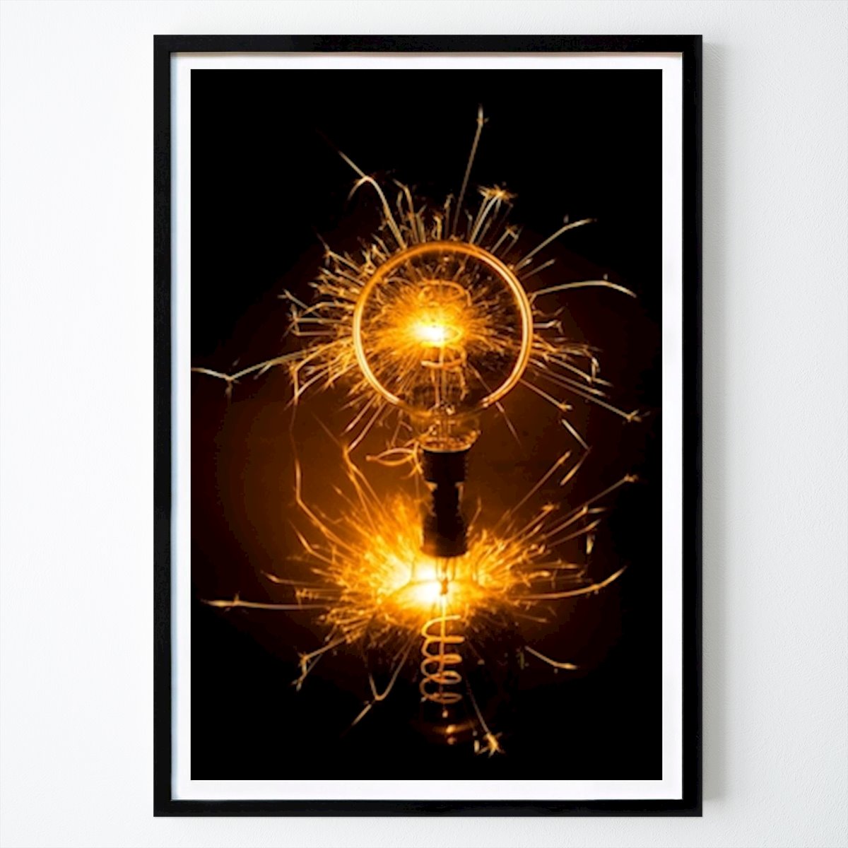 Abstracto Póster: Bombilla de Patrik Andersson