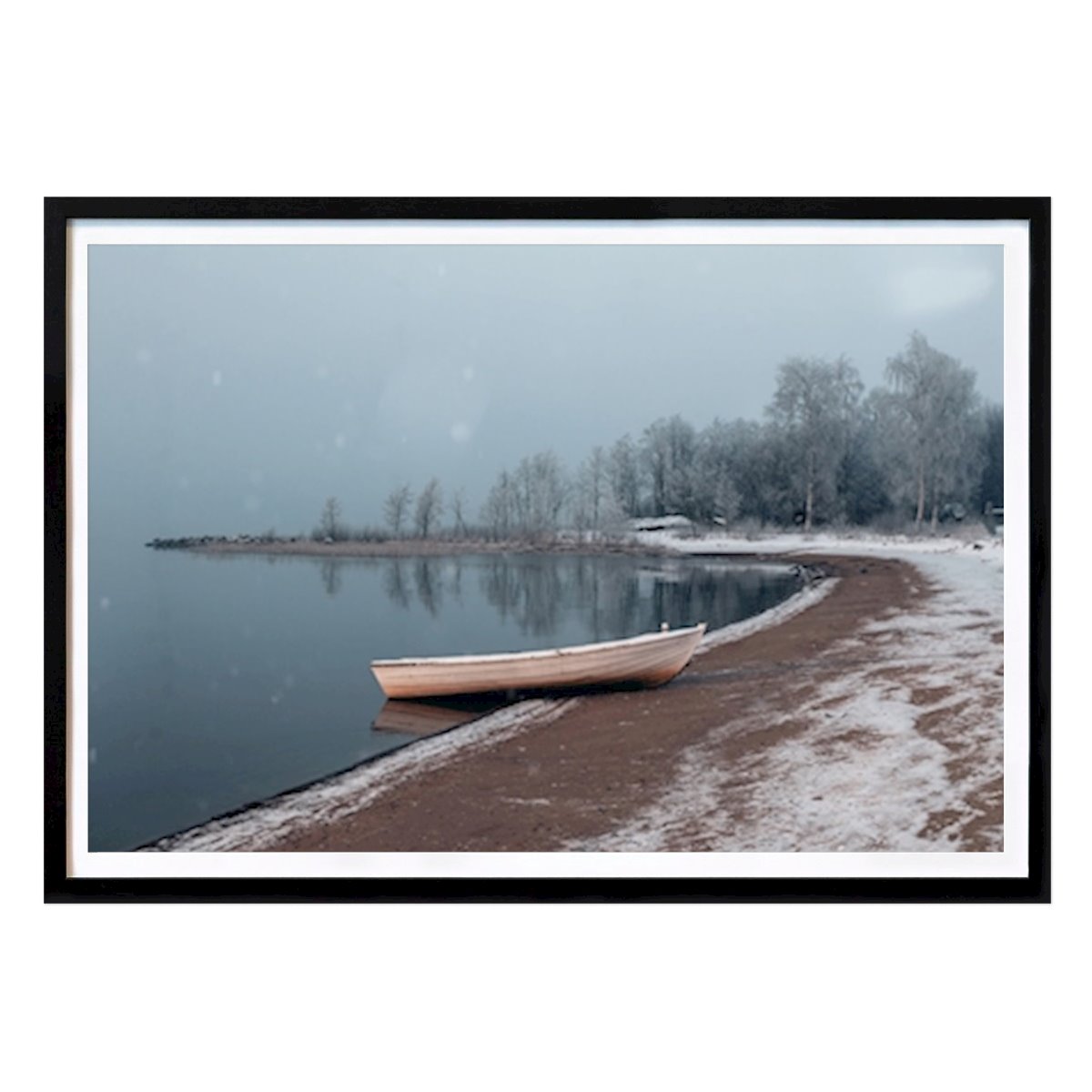 Nature Poster: November shores by Timo Vehkaoja