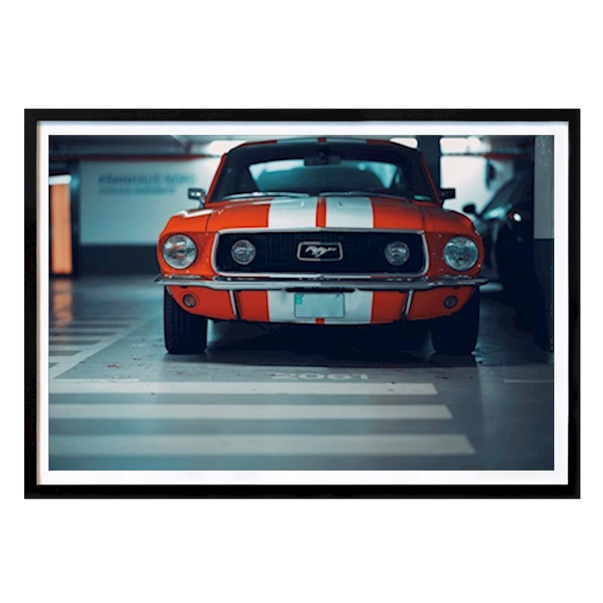 Retro & Vintage Poster: Ford Mustang by Pictures by Sash