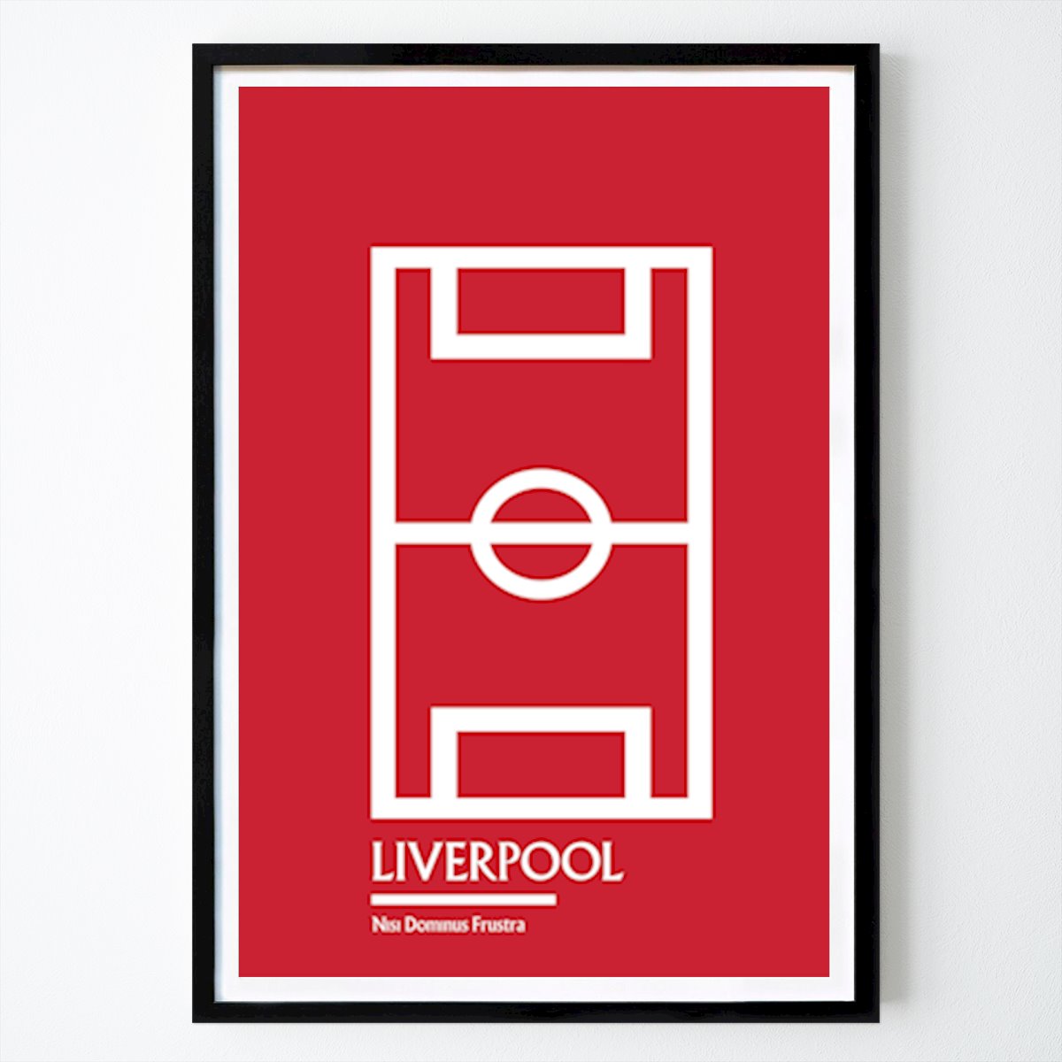 Calcio Poster: Poster di calcio del Liverpool di William Gustafsson