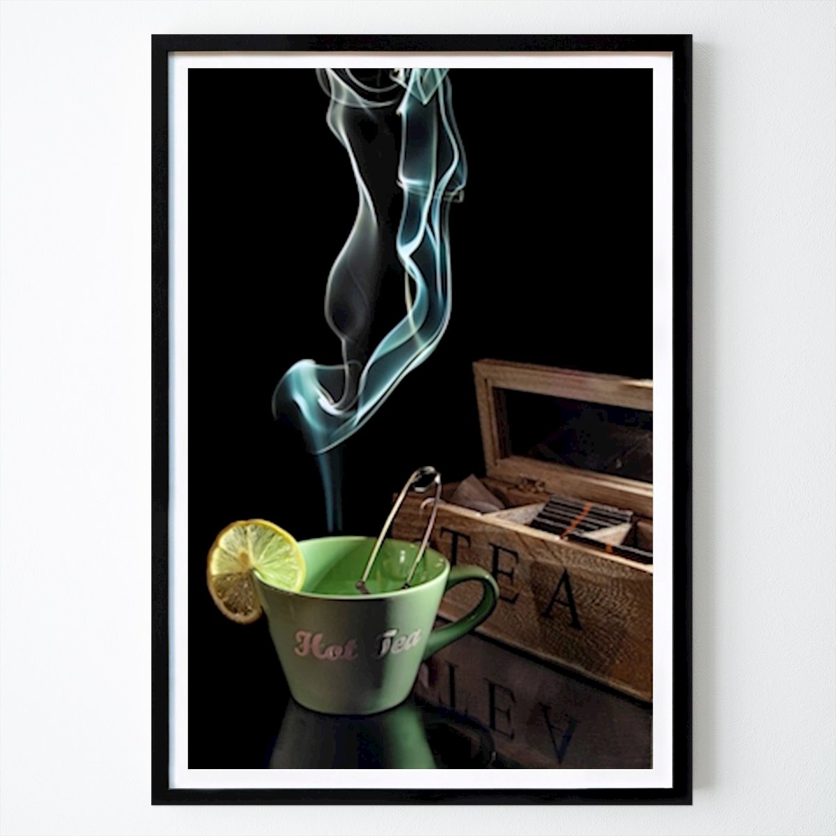 Kitchen Poster: A cup of hot tea by Matts Rydén