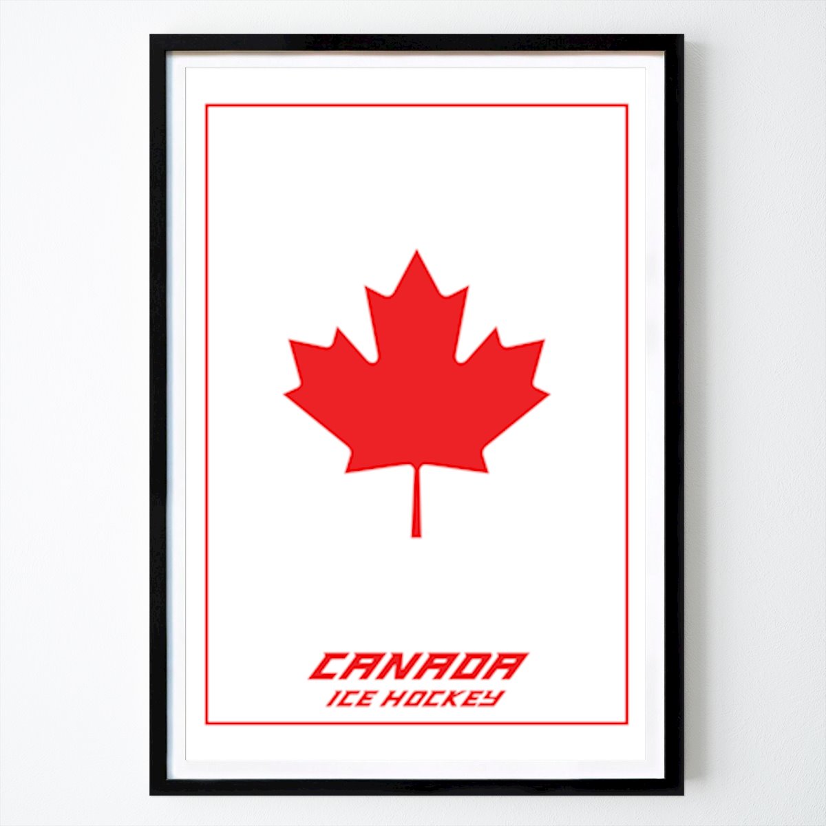 Loisirs Affiche: Records canadiens de hockey sur glace par William Gustafsson