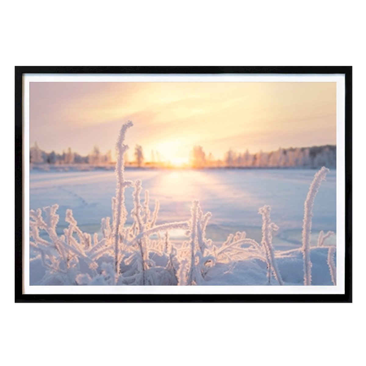 Luleå Plakat: Vintersol av Caroline Wikström