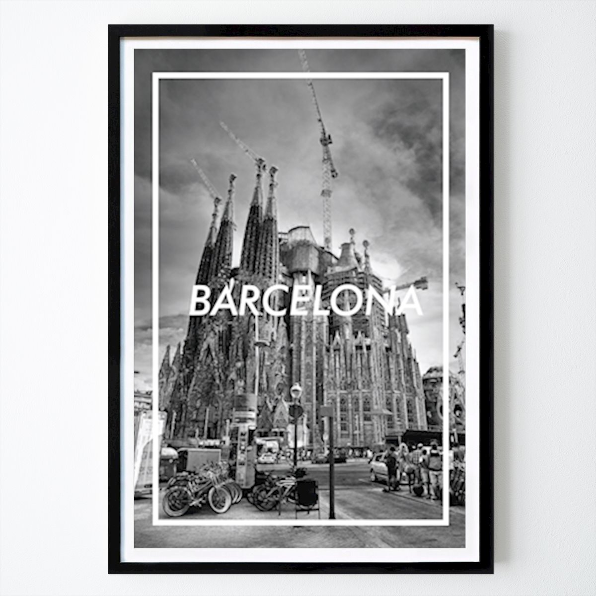 Landen & Steden Poster: Barcelona Spanje Poster van William Gustafsson