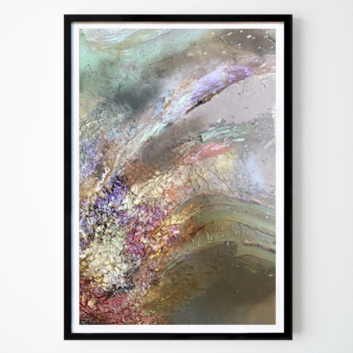 Abstrakt Poster: Colorful ocean av Nanna Amoruso Kokko