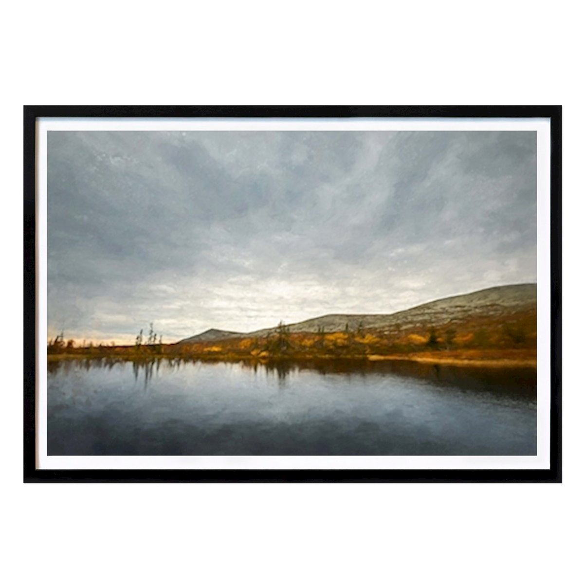 Natura Poster: Fjäll tjärn di Marco Lodder