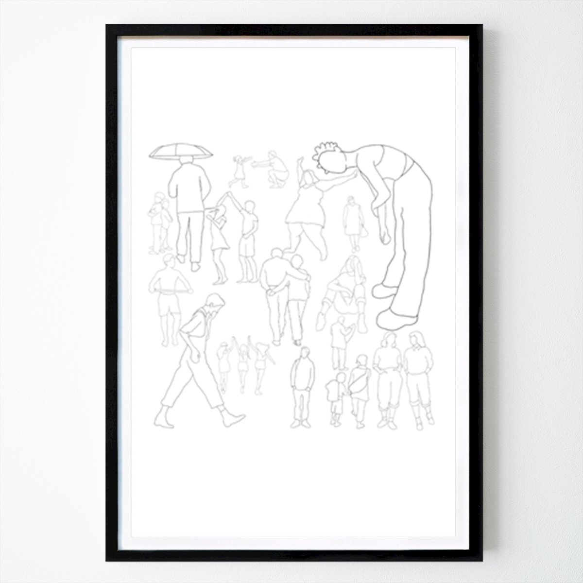 Styl życia Plakat: Lud autorstwa Celine Adolfsson