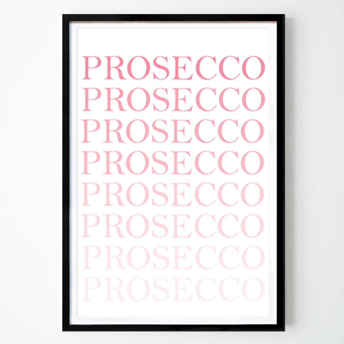 Botanisk Poster: Prosecco pink av Lars Gustafsson