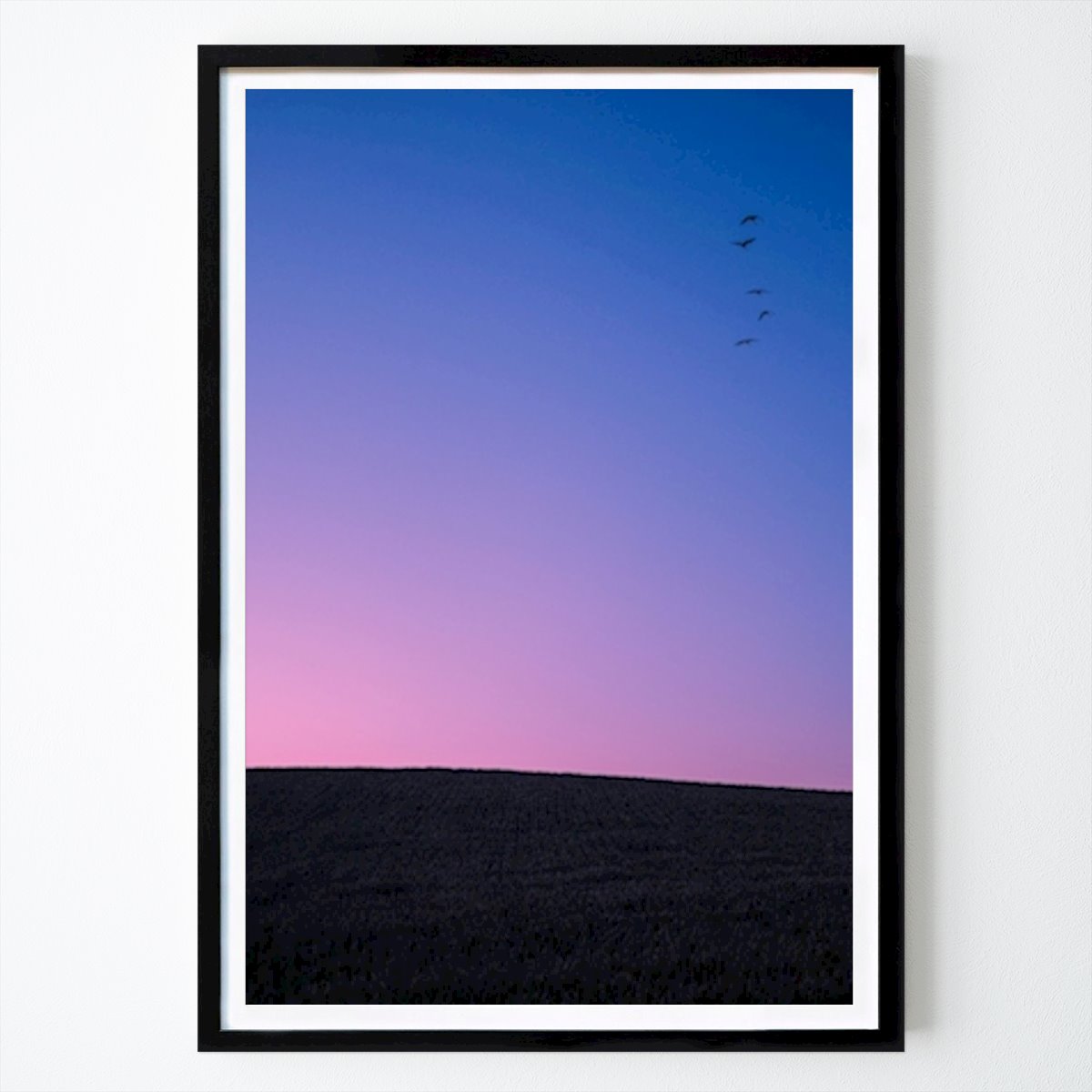 Abstrakt Plakat: Fugle over majsen av David Martin