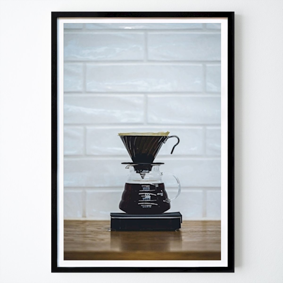 Kitchen Poster: Filter coffee in the Kitchen by Schmucker Lars
