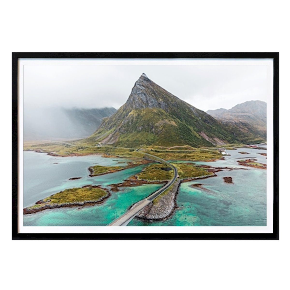 Lofoten-szigetek Poszter: Paradies Lofoten Joshua Kettle által