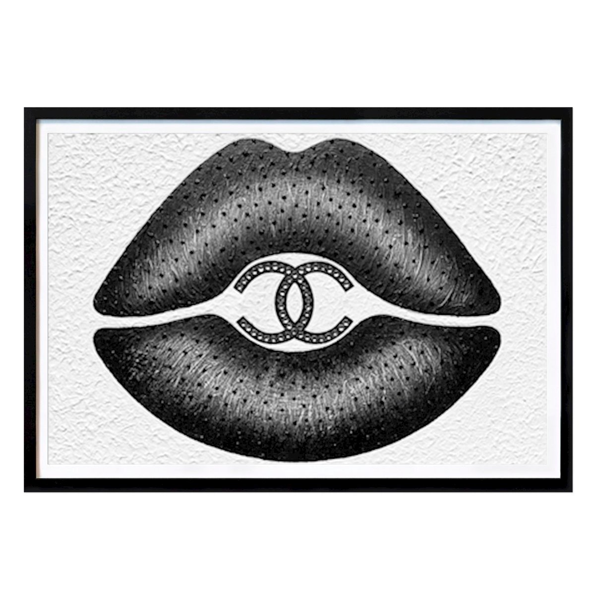 Pop Art Poster: ÄLSKAR CHANEL av Alla GrAnde