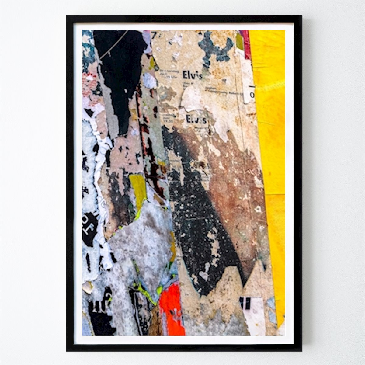 Abstracte kunst Poster: Elvis van Paul Pappitsch