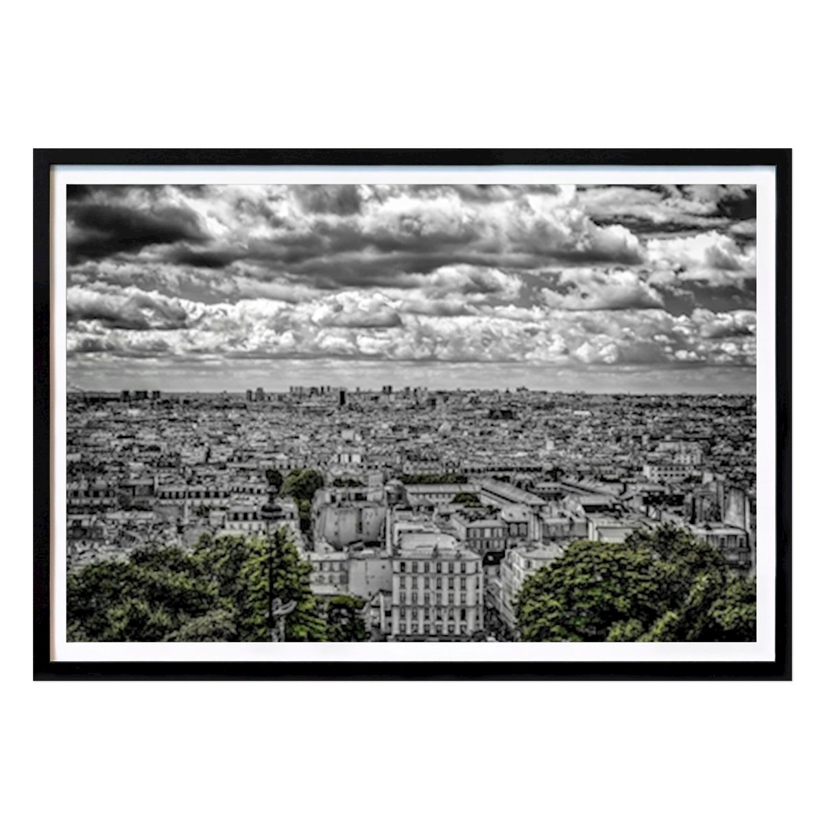 Paris Poster von Jürgen Schmitz – Städte & Länder Wandbild – Printler