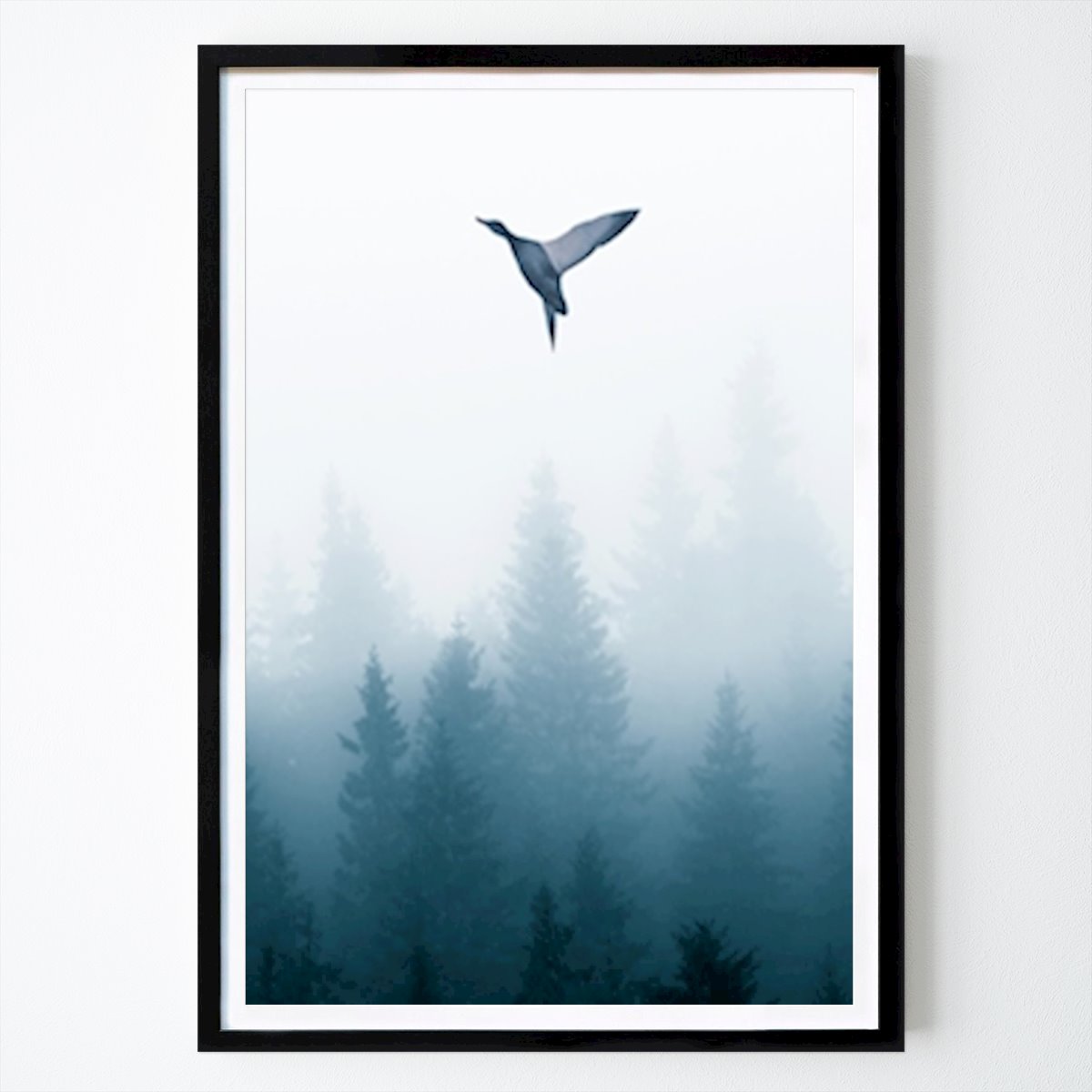 Djur Poster: Fågel dans av Ibrahim Hamid
