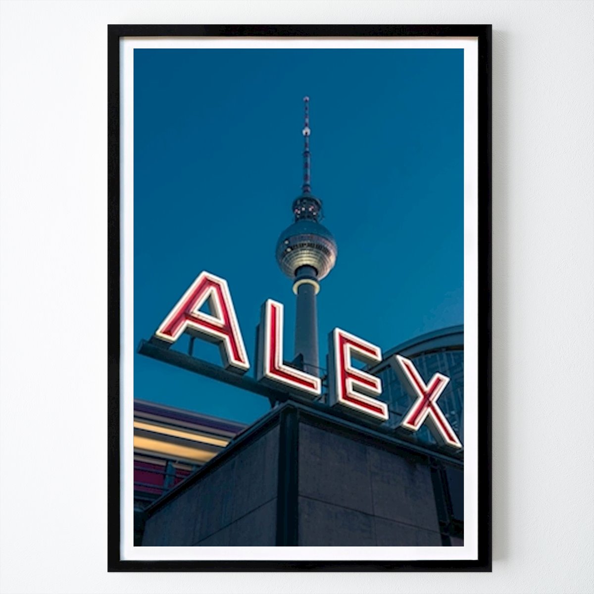 Berlin Poster: Berlin Alexanderplatz av Rafael Block