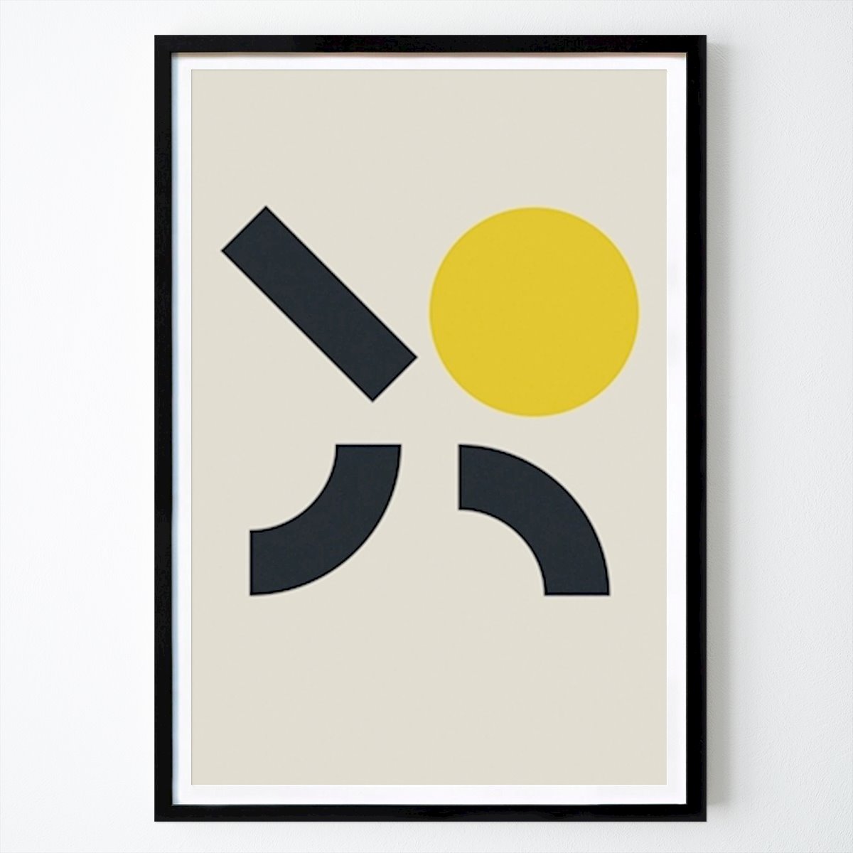 Bauhaus Poster: Snabba skridskor av Jon Ovander