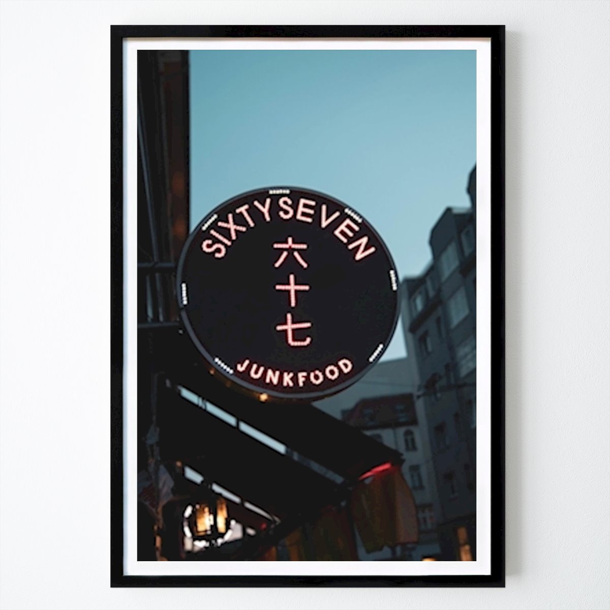 Berlin Plakat: Neon-lys av Christopher Kleist