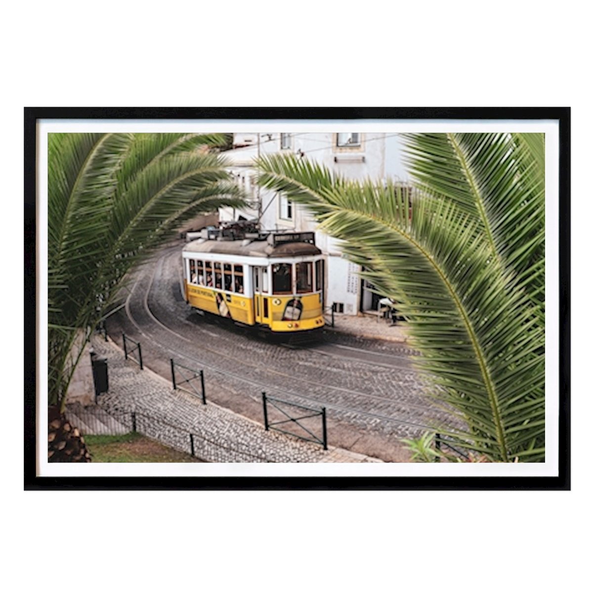 Platser & Städer Poster: Lissabon inom en ram av Lynn Nissens