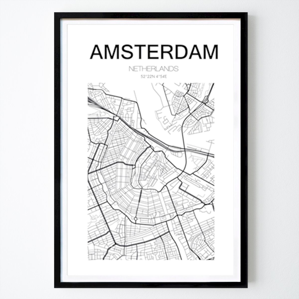 Amsterdam Poster: Amsterdam Poster by Viktor Håkansson