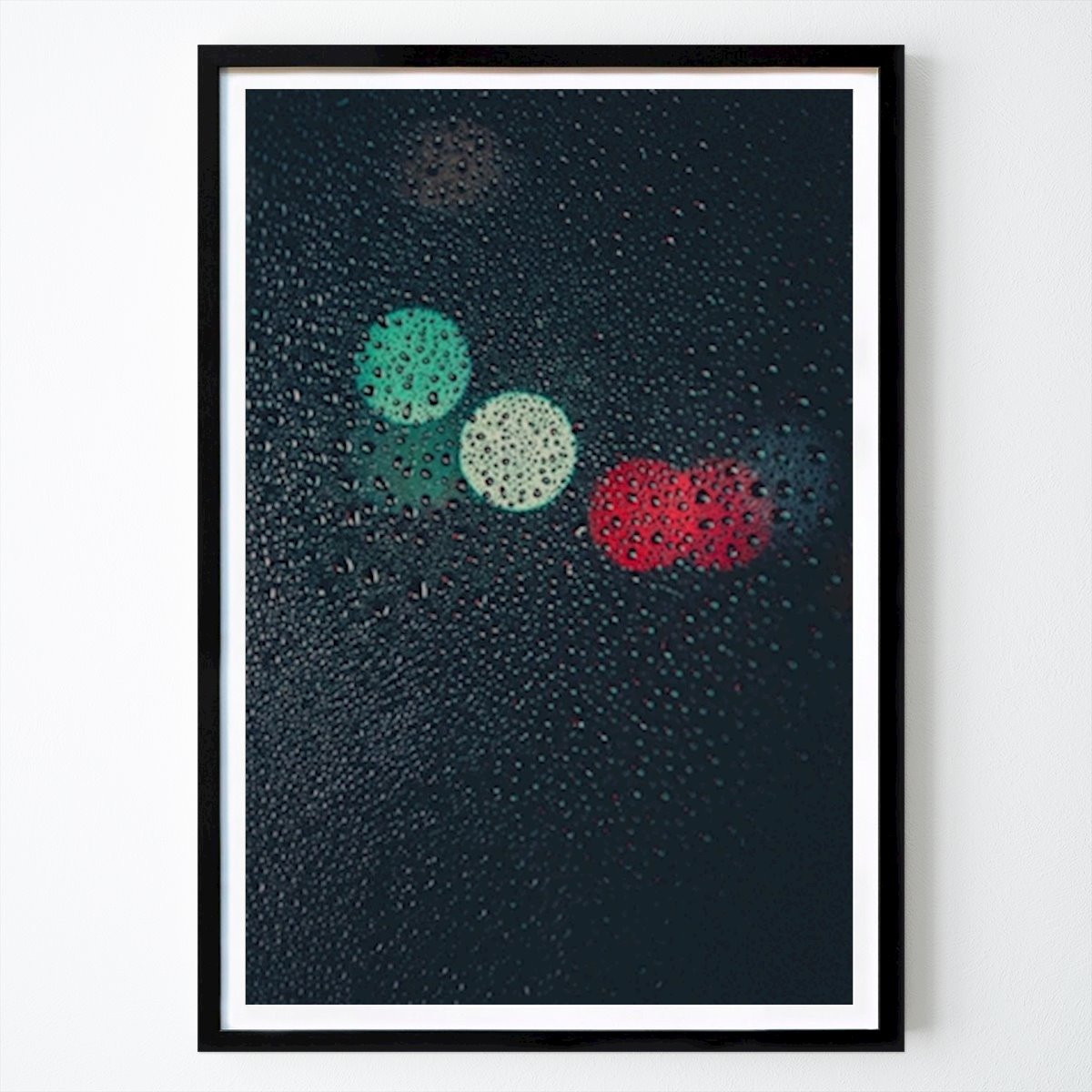 Freizeit Poster: Ampel und Auto von Pascal Bronsert