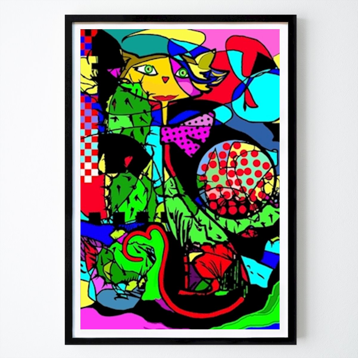 Küchen Poster: Katze von Hans-Werner Frerix / Titus Schwan