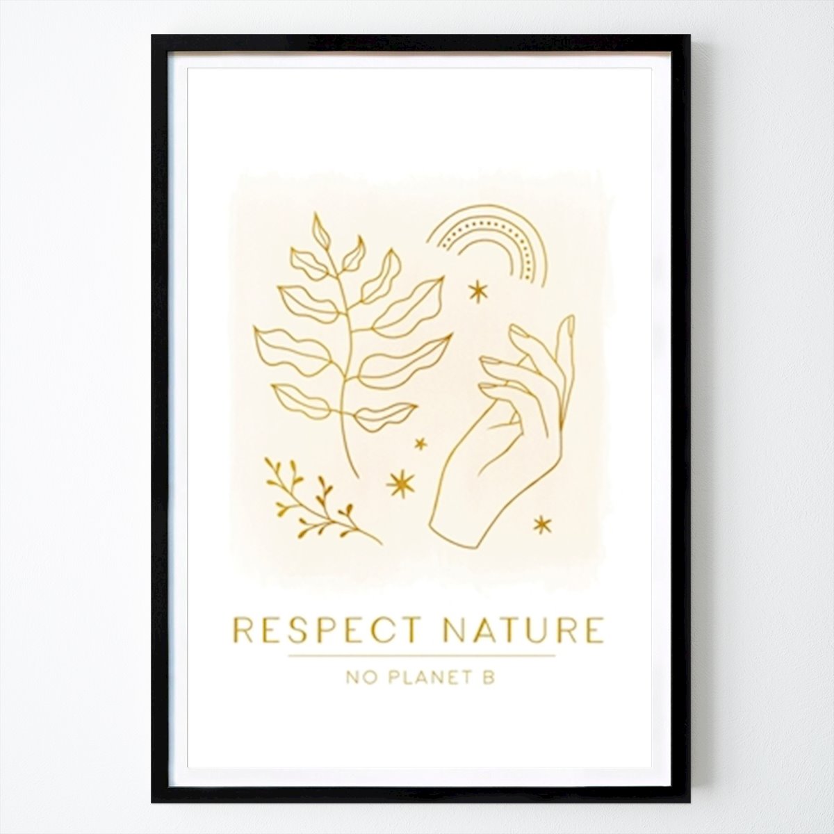 Citation & Text Poster: Respect Nature by Barlena