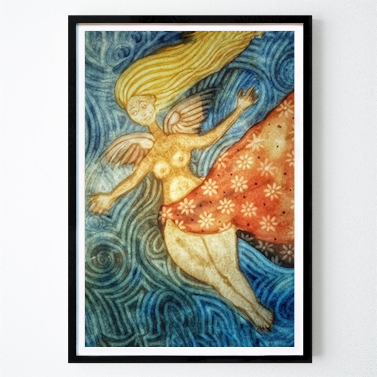 Fleurs & Plantes Affiche: Min Ange par Antonio viviano