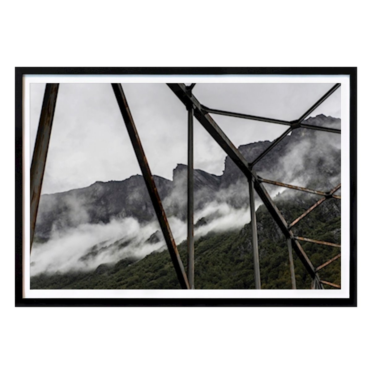 Places & Cities Poster: Bridge in Norway, landscape by Niclas Fasth